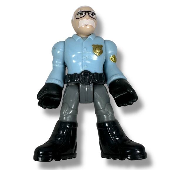 Fisher-Price Imaginext DC Super Friends Commissioner Gordon Action Figure 3" - Picture 1 of 5